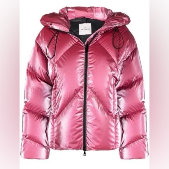 MONCLER size 1
Pink Down Chevron Frele Jacket - Picture 3 of 3